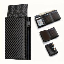 Load image into Gallery viewer, Automatic Pop Up RFID Wallet