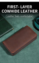 Load image into Gallery viewer, Genuine Leather Hand Clutch Bag