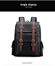 Load image into Gallery viewer, Korean Style Soft PU Leather Backpack