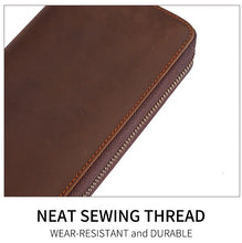 Load image into Gallery viewer, Genuine Leather Hand Clutch Bag