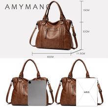 Load image into Gallery viewer, Genuine Soft Leather Shoulder Crossbody Bags