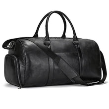 Load image into Gallery viewer, Luxury Genuine Leather Weekend Travel Bag