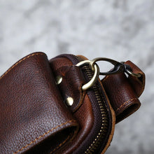 Load image into Gallery viewer, Real Leather Luxury Waist Bag