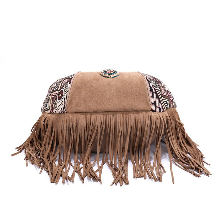 Bohemian Style Swish Tassel Sling Shoulder Bag