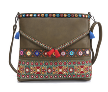 Load image into Gallery viewer, Bohemian Vintage Hip Gypsy Style Shoulder Bag