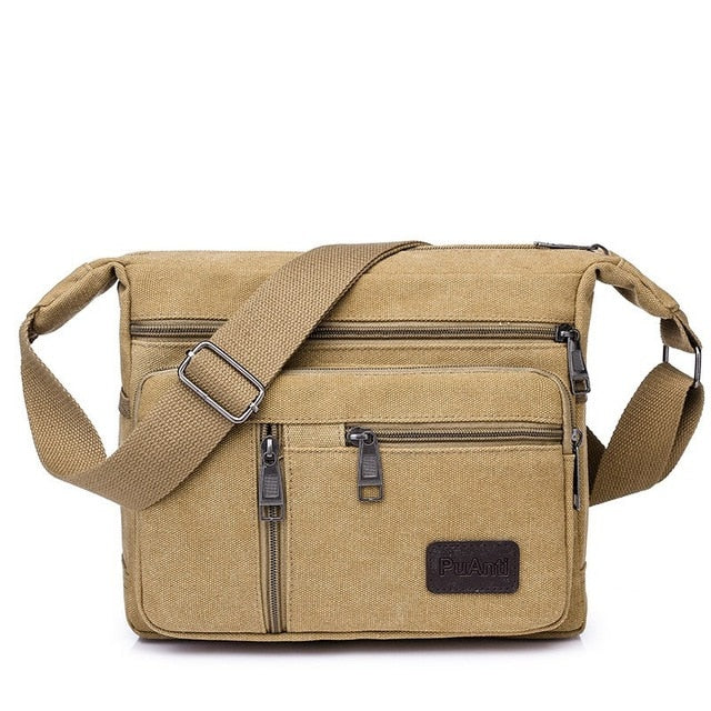 Stylish Canvas Shoulder Messenger Bag