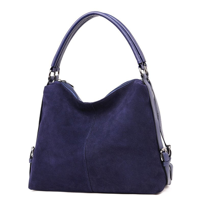 Real Suede Leather Hobo Sac Bag