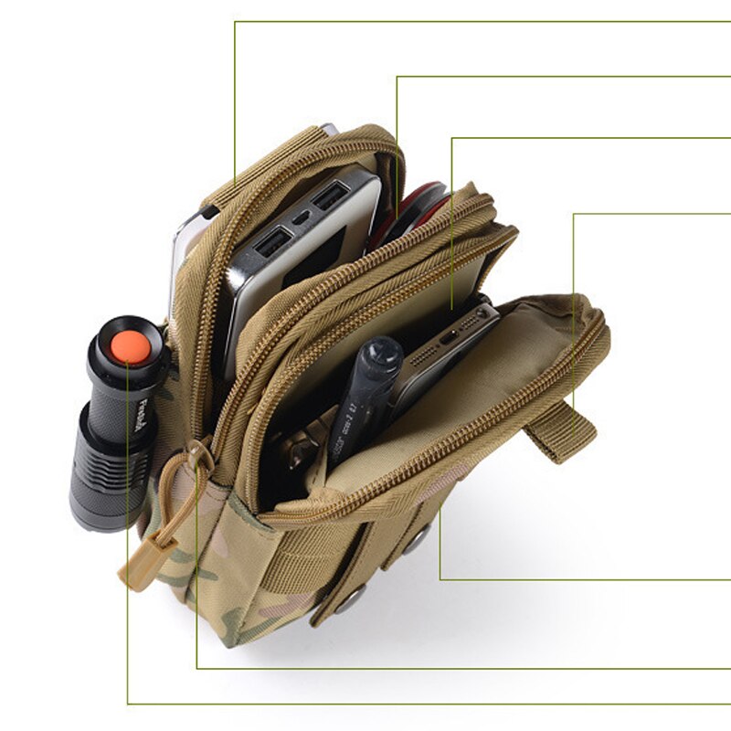 Waterproof Multi function Waist Travel Pack