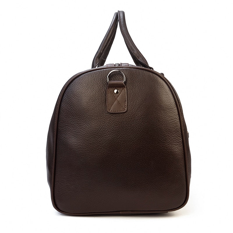 Soft Premium Leather Barrel Bag. Ideal for sports/weekend or